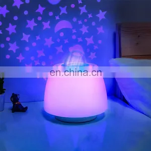 Gift Cute Star Sky Projection Desk Lamp Bedroom Dream Atmosphere Usb Led Table Night Light for Kids thumbnail-5