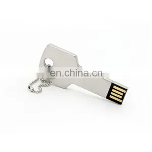 Metal Custom Logo White Key Shape Stick Flash Usb, Low Price Special 8gb Minions thumbnail-3