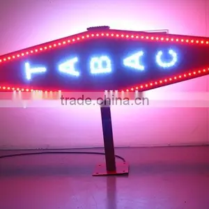 2016 New Design Led Tabac Sign Outdoor IP65 Tabacco Sign With Infrared Remote Control Led Tobacco Advertising Sign thumbnail-1