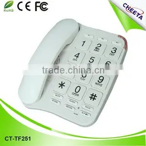Home Use Special Design Desk Telephone Corded for Old thumbnail-1