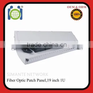 Fast Delivery Unloaded 24 Port Optical Fiber Adapter Patch Panel thumbnail-1