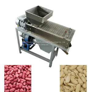 Automatic Peanut Dry Peeling Machine for Sale | Peanut Peeling Machine | 200 Kg/H Groundnut Peeling Machinery thumbnail-1
