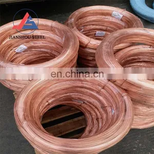 C12000 C11000 C1100 C1202 Copper Wire Rod 4mm 8mm Diameter Price of Copper Wire per kg thumbnail-2