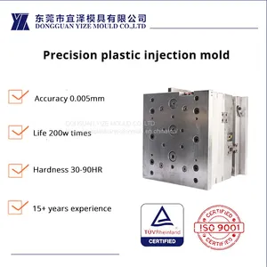 High Precision Plastic Injection Mold for PA66+30GF Black Knob Cap Machining and Assembly Suppliers thumbnail-3