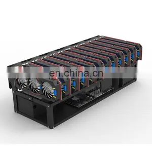 12 Gpu Open Rig Frame Rack Case Open Air 3 Rig Frame 6 8 10 12 Case Gpu Rig Server Frame Farm Case 12 Gpu thumbnail-1