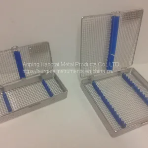 Sterilisation Basket With Silicone Inserts Laparoscopy Trays thumbnail-3