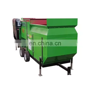 Movile Rotary Trommel Screen Compost Screening Machine Rotary Sand Screening Machine Sand Trommel Screen thumbnail-1