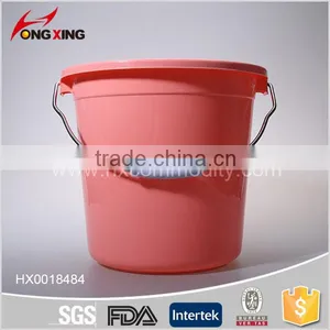 Cheap Cylindrical Shaped Plastic Bucket With Handle thumbnail-2