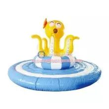Guangdong Zhongshan Taile Amusement Children's Naughty Castle Inflatable Electric Amusement Equipment Climbing PVC Soft Material Airtight Rotating Octopus (LT-KL04) thumbnail-2