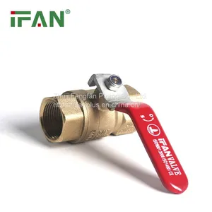 IFAN Wholesale 1/2-4 Inch High Pressure Ball Valve Brass Ball Valve for Water thumbnail-3