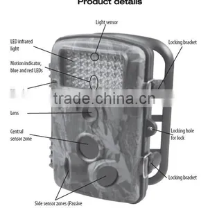 120 Degree Wide View Angle Trail Hunting Game Camera With 1080P FHD thumbnail-2