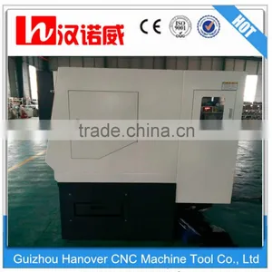 Horizontal Brake Lathes for Sale-TCK45H Cnc Lathe Machine Parts and Fuction 8'' Hydraulic Chuck Tool Turret Metal Cutting Tools thumbnail-5