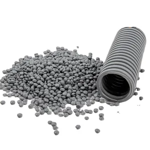 Spiral Reinforced Flexible of PVC Polymers Conduit Pipe Coupling PVCCompound Granules thumbnail-2