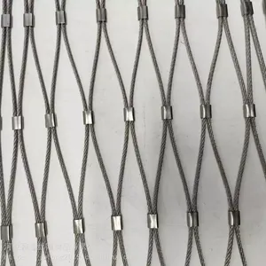 Flexible Stainless Steel Wire Rope Mesh for Aviary Netting thumbnail-4