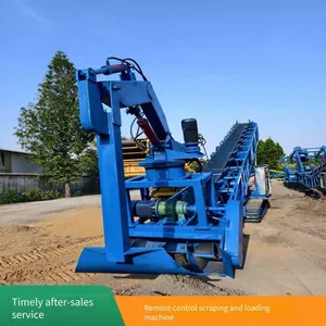 Fully Automatic Sand and Gravel Loading and Feeding Machine, Crawler-type Material Piling Machine for Loading, 500-ton Cinder and Coal Lump Reclaiming Machine thumbnail-2