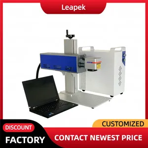 Desktop CO2 Laser Marking Machine, 30W/60W/70W/80W/100W, Co2 Galvo Laser Marking Machine, Wood/Plastic/Leather/Acrylic/Jeans thumbnail-3