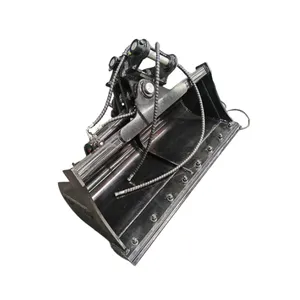 Wholesale Excavator Tilt Bucket 3 Ton Hydraulic Angle Ditching Bucket OEM Custom Factory CE ISO thumbnail-4