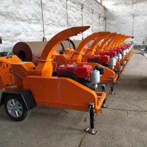 Wood Chipper Portable Shredder Wood Chipper for Home Garden Small Scale Wood Processing thumbnail-3