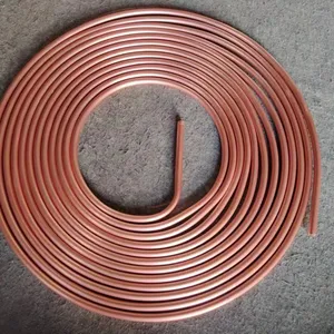 3/8 1/4 Air Conditioner Pancake Coil Copper Pipe 12.7 mm Refrigeration Copper Tube Coil Copper Pipe thumbnail-4