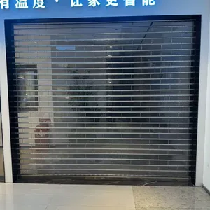 Crystal Transparent Rolling Door | Elegant & Durable | Shops & Malls thumbnail-4