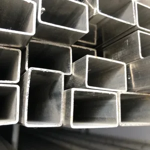 Stainless Steel Tube Customizable Rectangular Stainless Steel Tubes 201 304 304 316 316L Price Concessions for Custom thumbnail-1