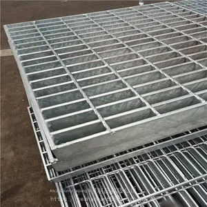 Manufacturer of Galvanized Steel Grating Plates, Steel Gratings 255/30/100, Steel Structure Platform Mesh Plates, Taijiang thumbnail-5