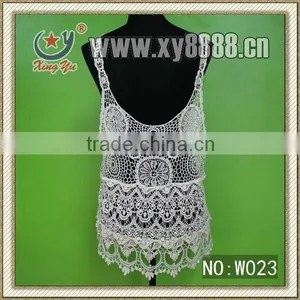 Wedding Embroidery Lace Vest/white Lace Vest thumbnail-1