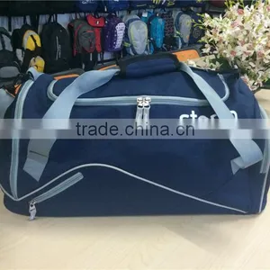 Blue Color Sports Travel Bag With Shoulder Belt Gym Bag thumbnail-1