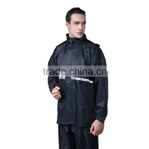 YANLI 100%waterproof, Polyester Pvc Rainsuit/raincoats for Adult thumbnail-1