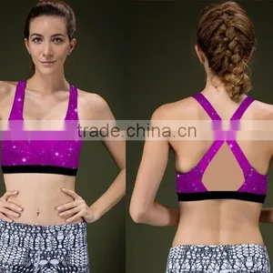 (Trade Assurance)Seamless Sport Bra Fashion Sexy Bra Yoga Bra thumbnail-1