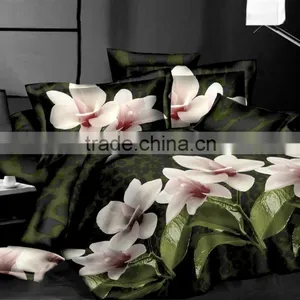 Flower Printed Duvet Bedding Sets 3D thumbnail-2