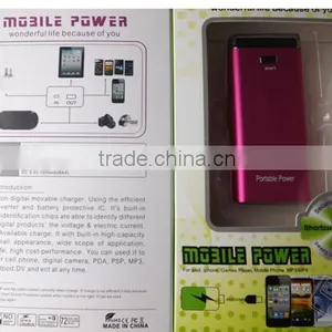 21 LED Aluminum uv Flashlight Custom Logo Printing Power Bank 7800mah Quality Choice thumbnail-4
