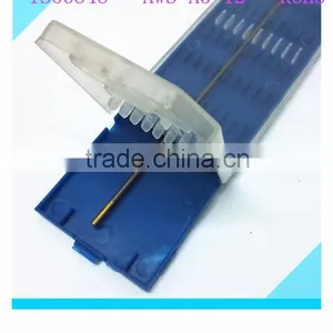 Beijing Brand Name WL15 3/32" Lanthanated Tungsten Weld Electrode With Gold Tip and 10pcs/packs thumbnail-1