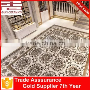Big Size 2400x2400mm Residential Ceramic Pictures of Carpet Tiles for Floor Most Popular thumbnail-1