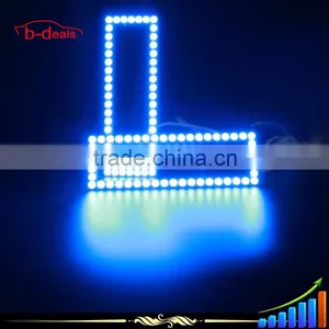 B-deals Supply OEM Service Square Shape Led Rgb Angel Eye Halo Lights thumbnail-4