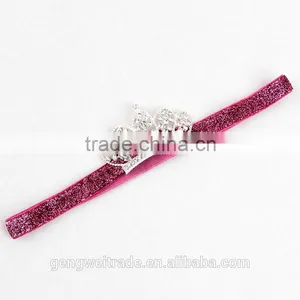 Hot Sale Girls Crown Hair Accessories Fashion European Hairbands Sequined Children Headwear Wholesale thumbnail-5