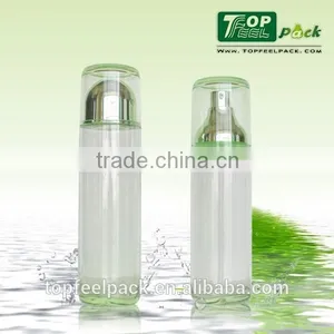 Classic Round Acrylic Lotion Bottle China Supplier White Plastic Bottle and Make up thumbnail-6