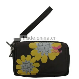 2016 Fashion Lady Small Hand Girls Bag Silk Screen Print Lady Beautiful Wallet thumbnail-1