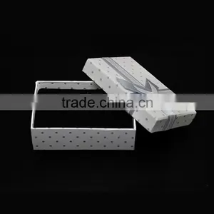 P150401 Guangzhou Fashion Bracelet Jewelry Gift Box,Fancy Design Paper Bracelet Packing Box With Ribbon thumbnail-1