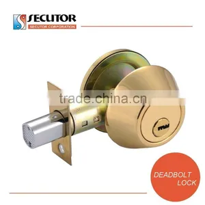 Brass Gatehouse Dead Bolt Lock thumbnail-1