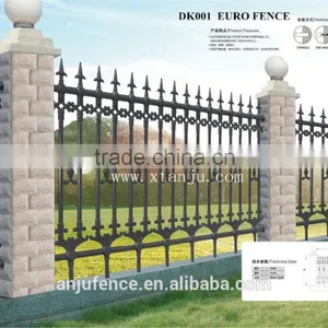 Decorative Euro Steel Fence Design Made in China DK001 Quality Choice thumbnail-3