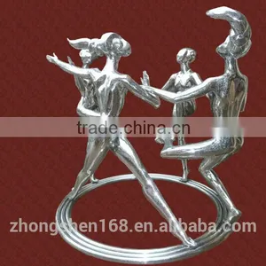 Guangzhou Manufacturers Custom Metal Stainless Steel/copper/abstract Sculpture School/hotel/square/stores thumbnail-1