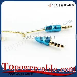 Factory Price Hot Sale Premium 3.5Mm Aux Cable For Car For Audio Device thumbnail-3