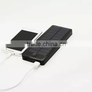 Dual USB Ports 15000mah Solar Panel Charger Power Pack Power Bank For IPhone Samsung Cell Phone Tablet MP4 Camera thumbnail-2