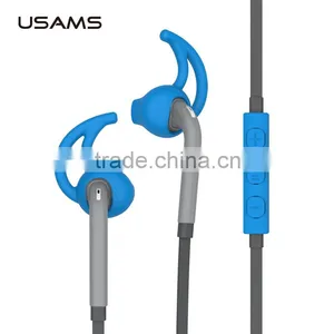 USAMS Yayun Series 120CM Shockproof Stereo Earphone for Universal Mobile Phone Fashion Sport in Ear Headphone MT-5394 thumbnail-1