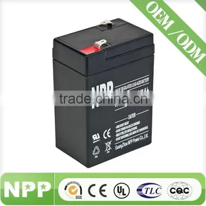 Sealed Lead Acid Battery 6v5ah Free Maintenance Battery With CE thumbnail-1