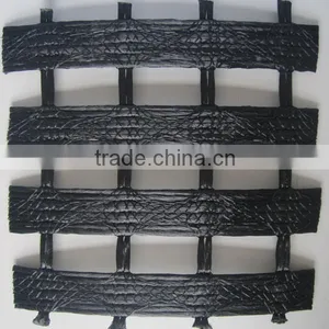 Unaixial Polyester Geogrid Retaining Wall With CE SGS Certification thumbnail-1