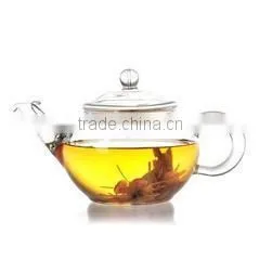 Crystal Borosilciate Glass Teapot With Handle and Filter thumbnail-1