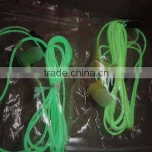 Glow In The Dark Luminous Earphones Glowing Headphones for Phone 3.5mm Connectors Quality Choice thumbnail-3