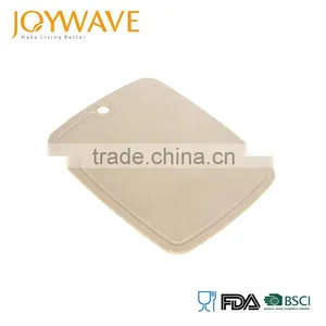 2016 New Idea Round Rice Husk Cutting Board Natural Chopping Board Eco Friendly Cheese Board Set thumbnail-1